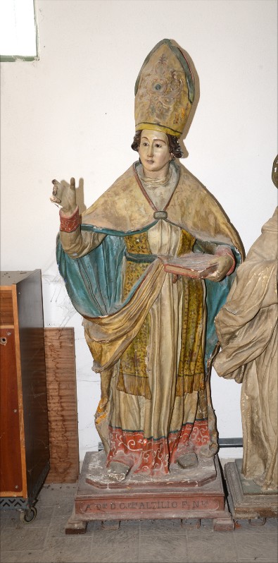 Scultore campano sec. XVIII, Statua di San Gennaro