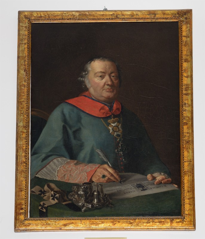 Ambito campano sec. XIX, Ritratto di Mons. Camillo Alleva