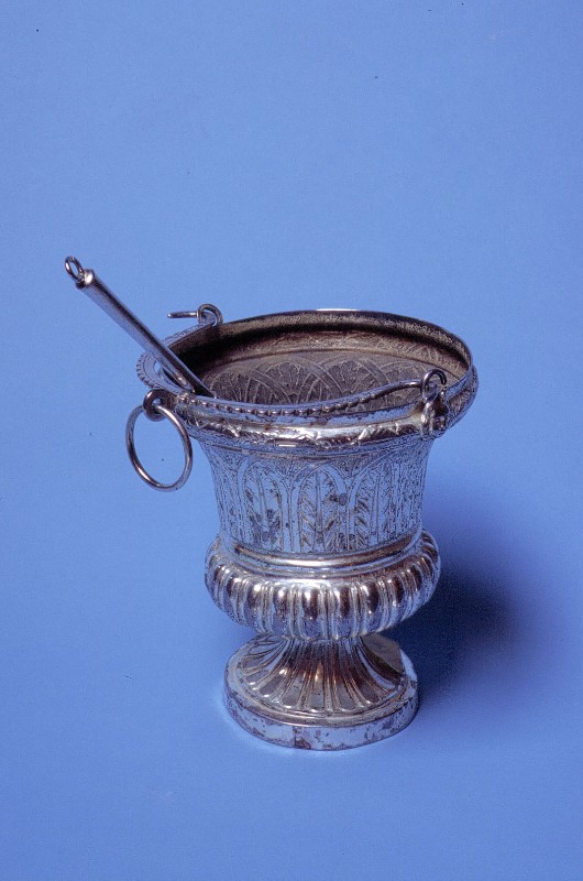 Bott. italiana (1847), Secchiello per acqua benedetta in argento