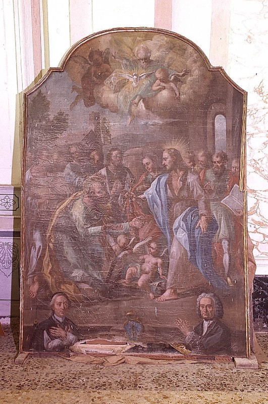 Ferrara D. (1785), Gesù Cristo consegna le chiavi a San Pietro (Traditio Clavis)