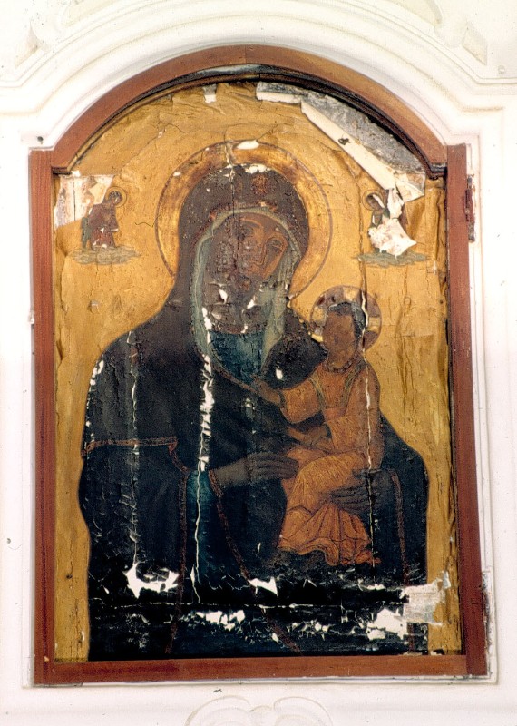 Ambito italiano secc. XIII-XIV, Madonna con Gesù Bambino