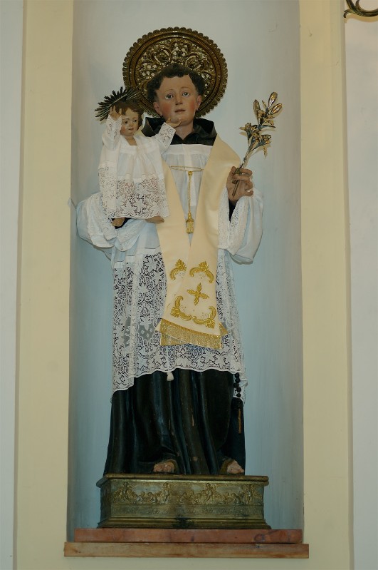 Colombo G. primo quarto sec. XVIII, Statua di Sant'Antonio da Padova