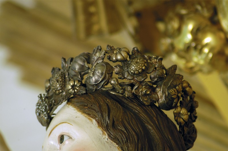 Bott. campana sec. XIX, Corona di Santa Rosalia