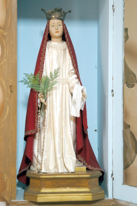Ambito napoletano sec. XVIII, Statua della Madonna