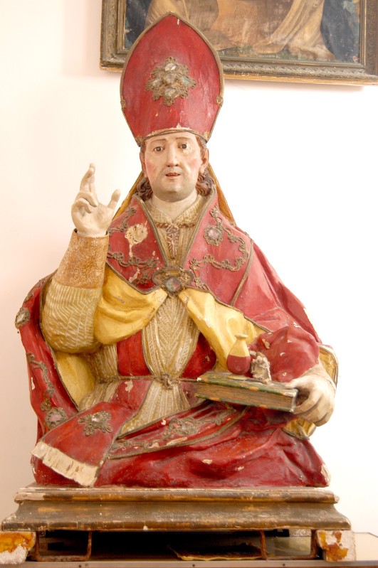 Ambito campano sec. XIX, Busto di San Gennaro