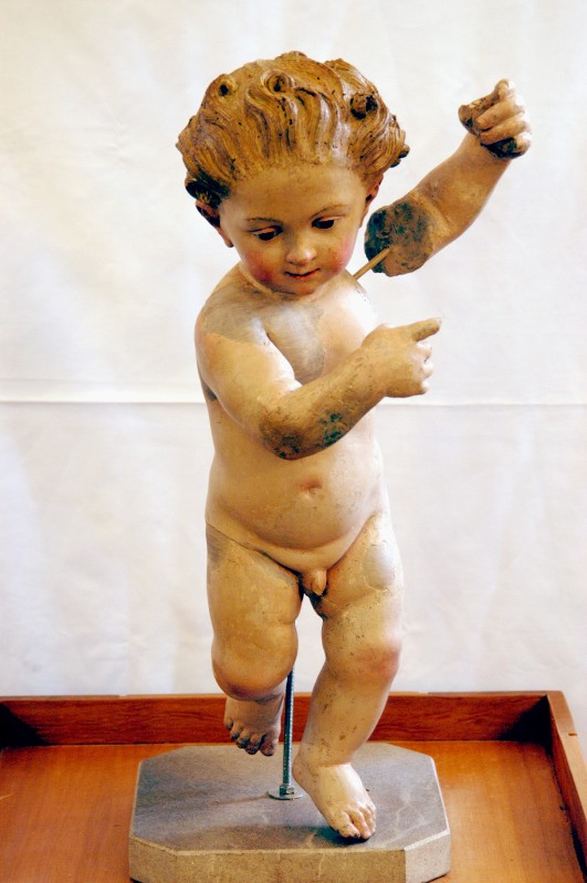 Ambito campano sec. XVII, Statua di Gesù Bambino