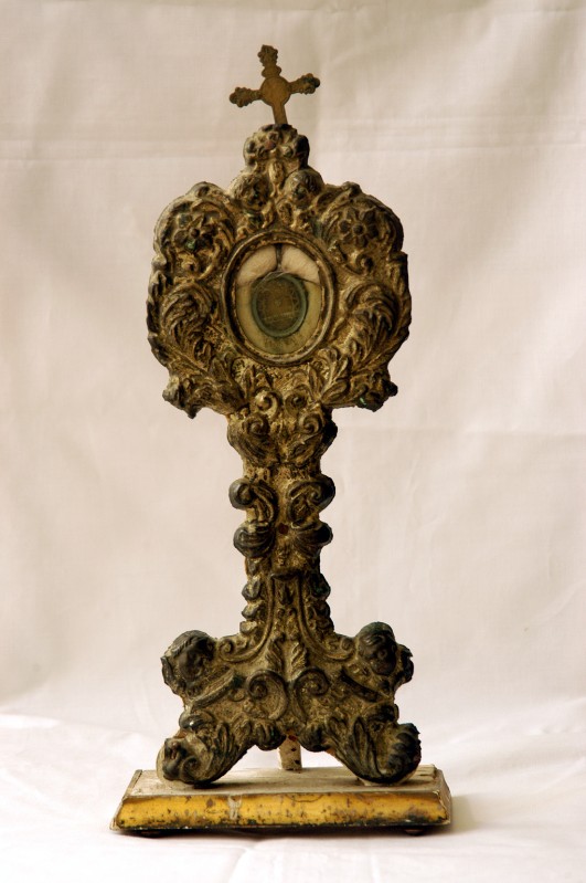 Ambito campano sec. XIX, Reliquiario di San Sebastiano