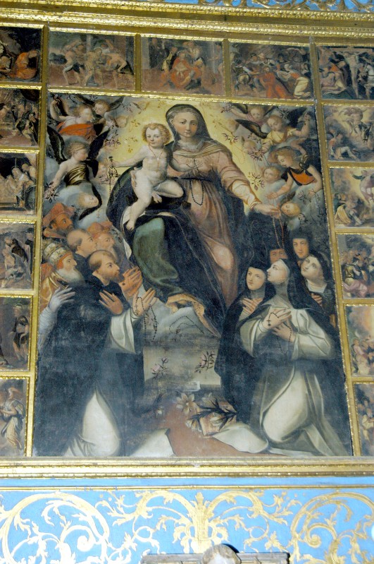 Consulmagno Gianvincenzo (1579), Dipinto con la Madonna del rosario