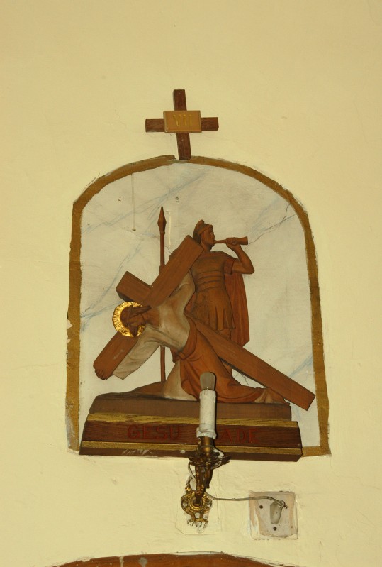 Ambito italiano sec. XX, Via Crucis in legno VII