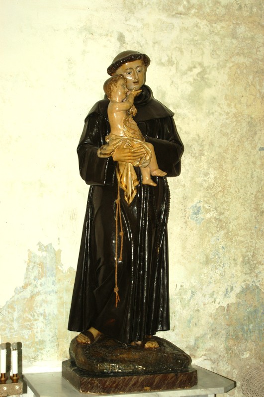 Caretta R. (1912), Statua con Sant'Antonio da Padova