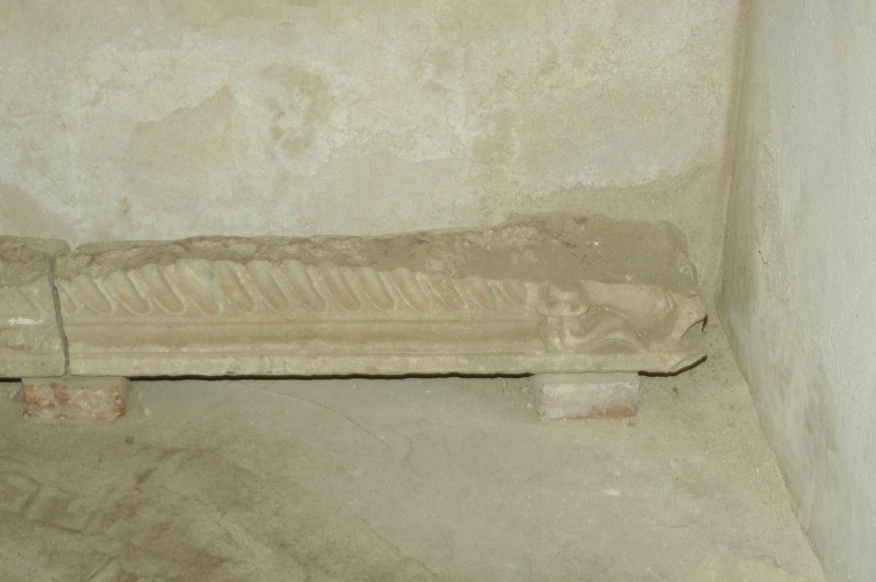 Marmoraro campano sec. IV, Frammento piccolo di sarcofago romano