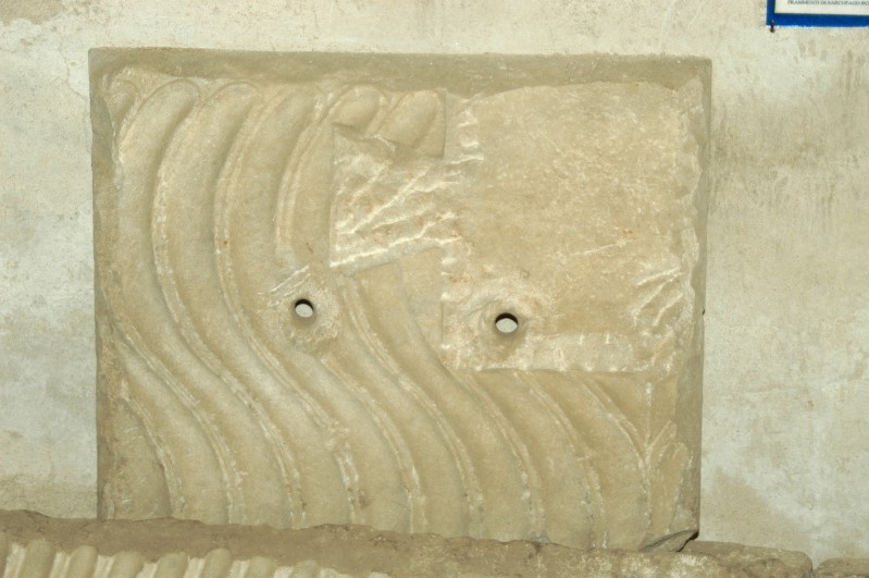 Marmoraro campano sec. IV, Lastra centrale di sarcofago romano