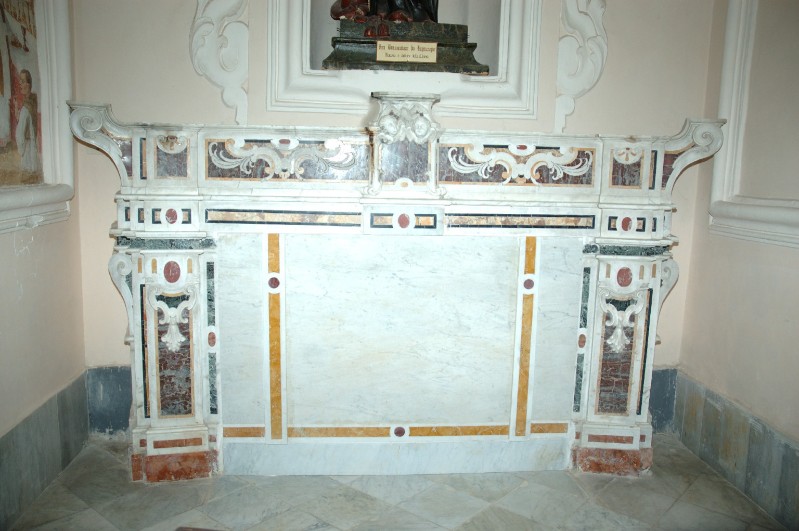 Marmoraro campano (1786), Tabernacolo altare di San Bonaventura