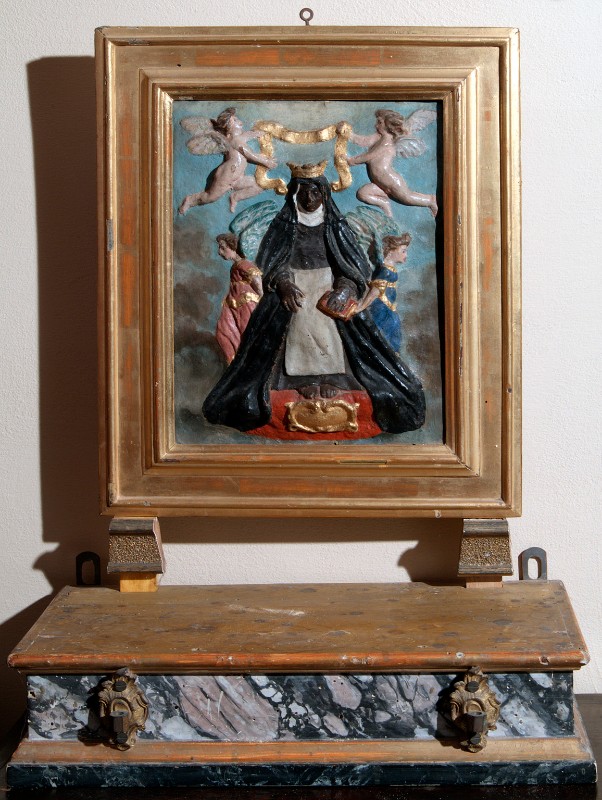 Ambito emiliano sec. XVII, Rilievo Santa Caterina de' Vigri