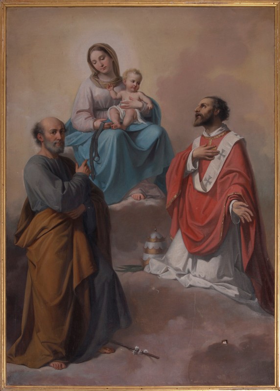 Montebugnoli P. (1858), Dipinto Madonna della cintola