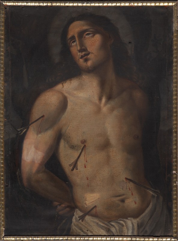 Ambito bolognese sec. XVII, Dipinto San Sebastiano