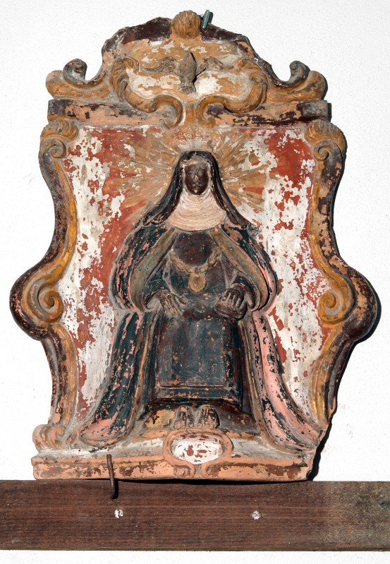 Ambito emiliano sec. XVIII, Rilievo S. Caterina de Vigri