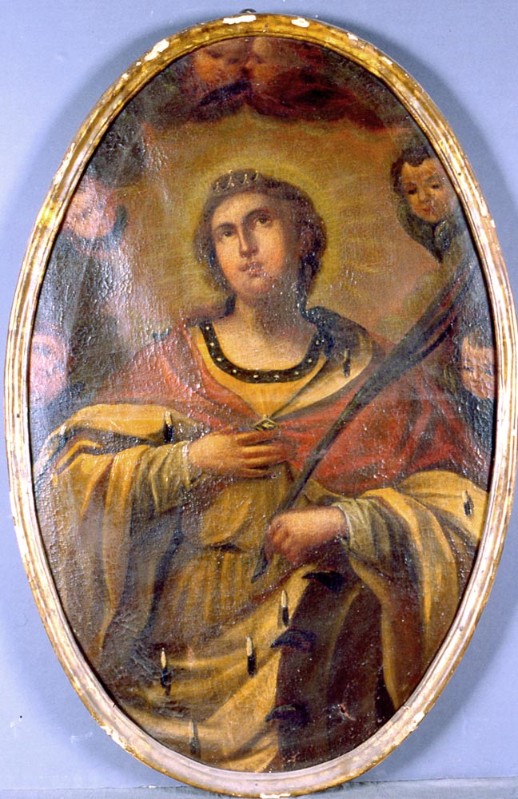 Bott. emiliana sec. XVII, Dipinto Santa Caterina d'Alessandria