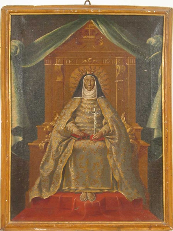 Ambito emiliano sec. XIX, Santa Caterina de' Vigri