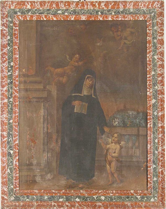 Ambito emiliano sec. XVIII, Santa Caterina da Siena