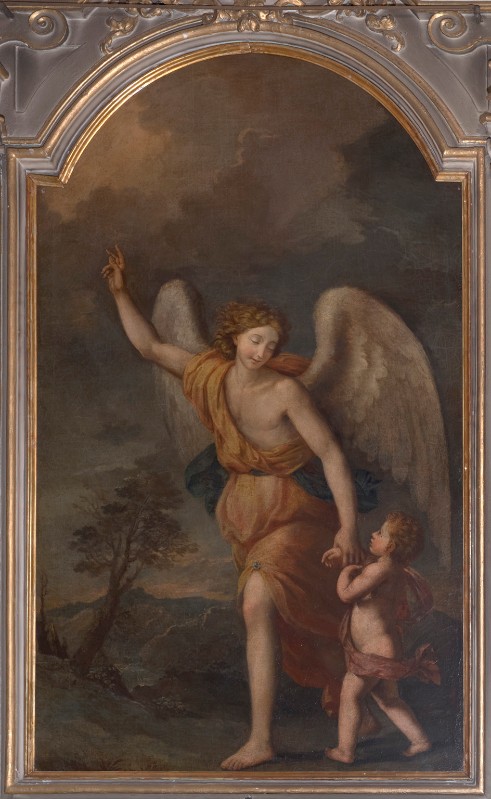 Graziani E. detto il Giovane sec. XVIII, Dipinto Angelo custode