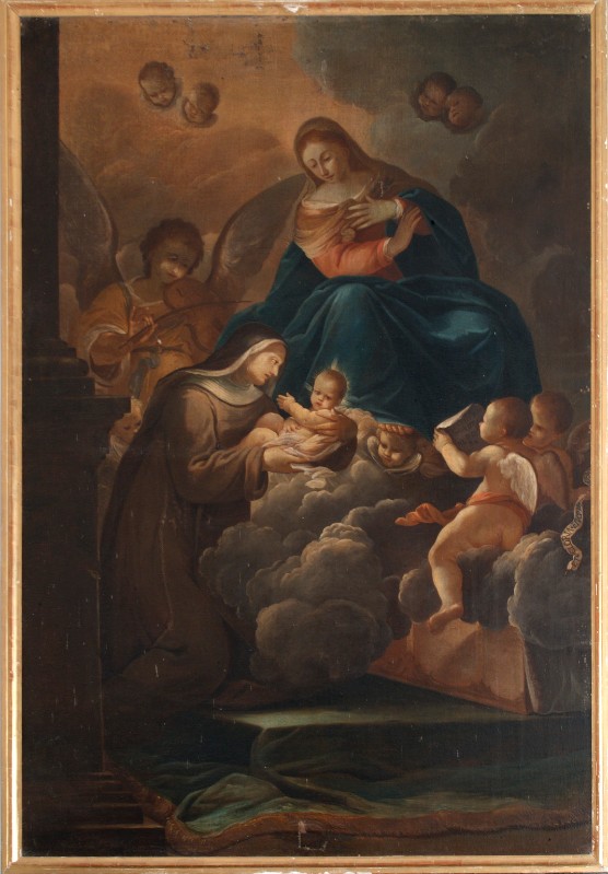 Ambito bolognese sec. XVII-XVIII, Dipinto Santa Caterina de' Vigri