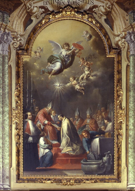 Rossi A. sec. XVIII, Il Beato Nicolò Albergati consacrato vescovo