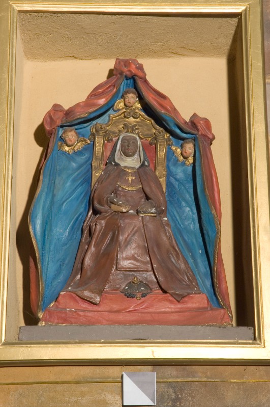 Ambito bolognese sec. XVIII, Statua Santa Caterina de' Vigri