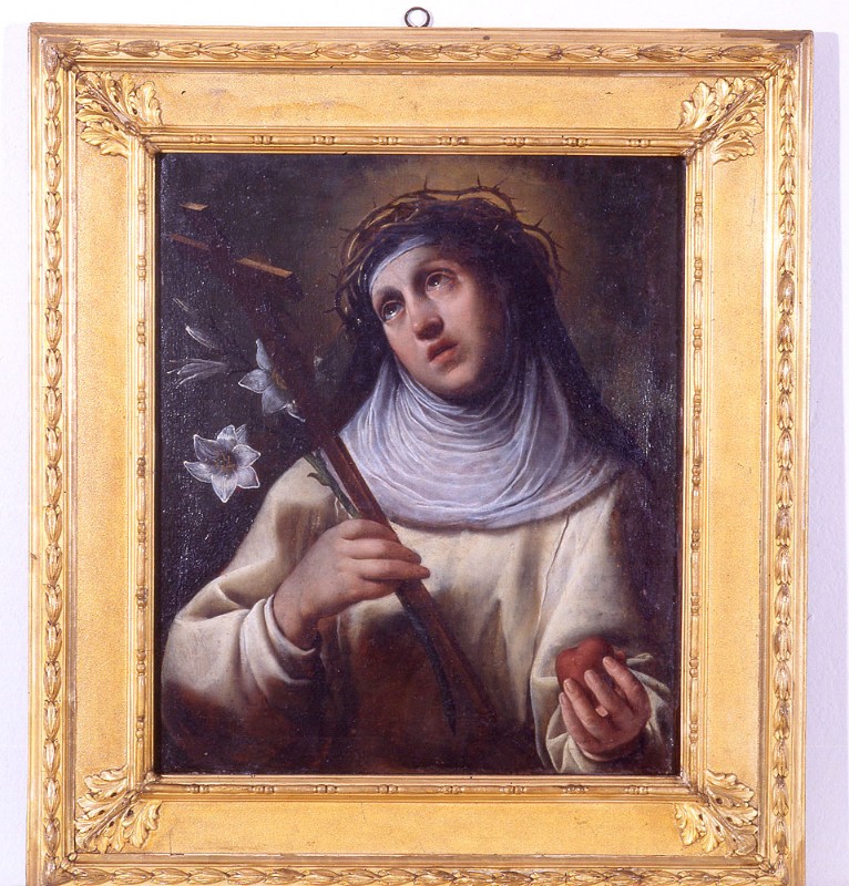 Tiarini A. sec. XVII, Dipinto Santa Caterina da Siena