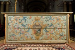 Bottega romagnola sec. XVIII, Paliotto con San Pietro e San Paolo