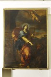 Attribuito a Missiroli O. sec. XVII, Dipinto con Santa Margherita di Antiochia
