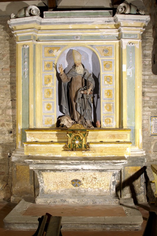 Maestranze romagnole sec. XVIII, Altare laterale di Sant'Antonio Abate