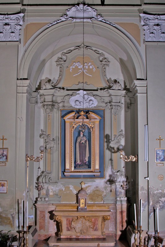 Maestranze romagnole sec. XVIII, Altare laterale di Santa Teresa di Lisieux