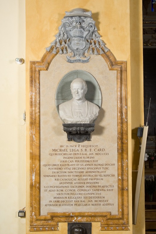 Bottega romagnola (1935), Monumento sepolcrale al Cardinale Michele Lega