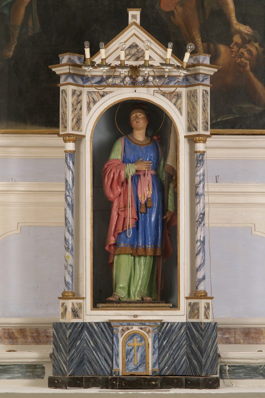 Bottega toscana sec. XVIII, Espositorio con croce latina