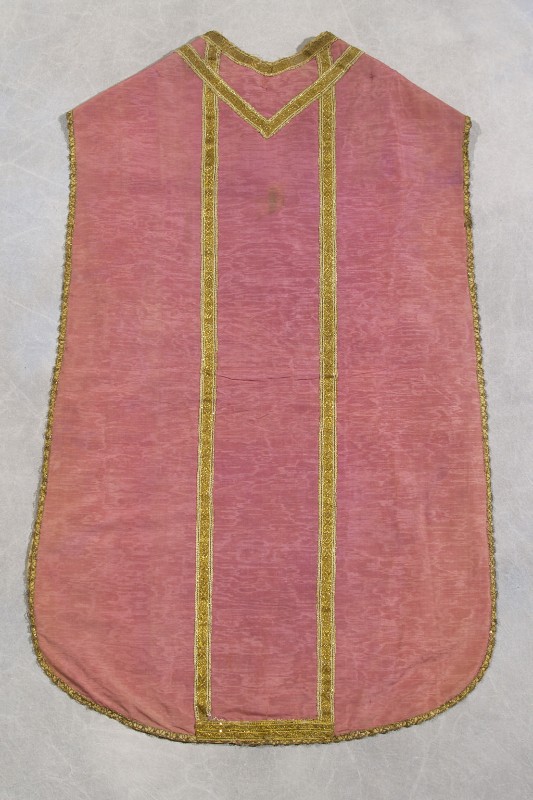 Manifattura italiana sec. XVIII, Pianeta rosa