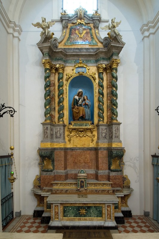 Maestranze romagnole sec. XVIII, Altare laterale di Sant'Anna