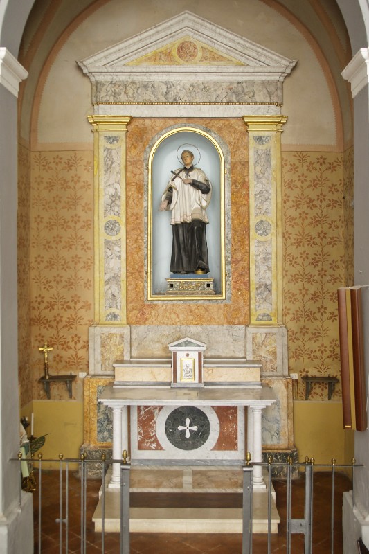 Maestranze emiliano-romagnole sec. XX, Altare laterale di San Luigi Gonzaga