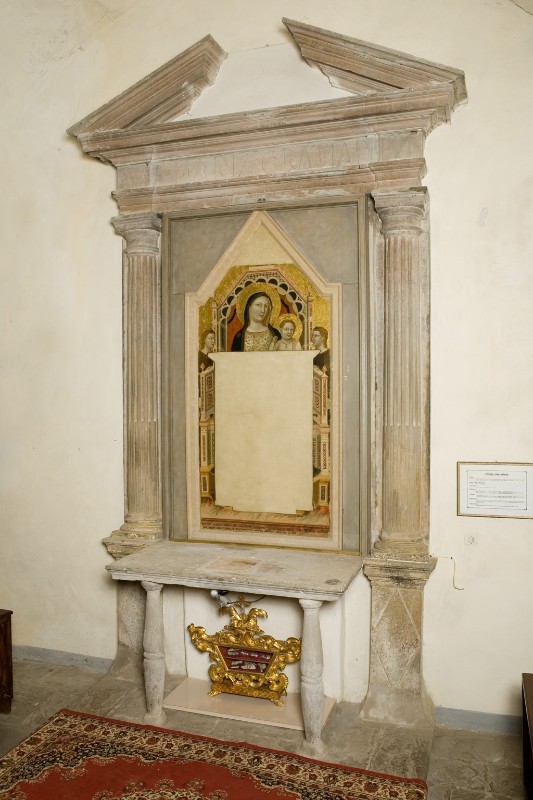 Maestranze toscane sec. XVI, Altare laterale della Madonna con Gesù Bambino