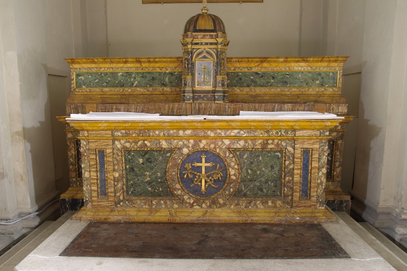 Maestranze romagnole sec. XVIII, Altare maggiore