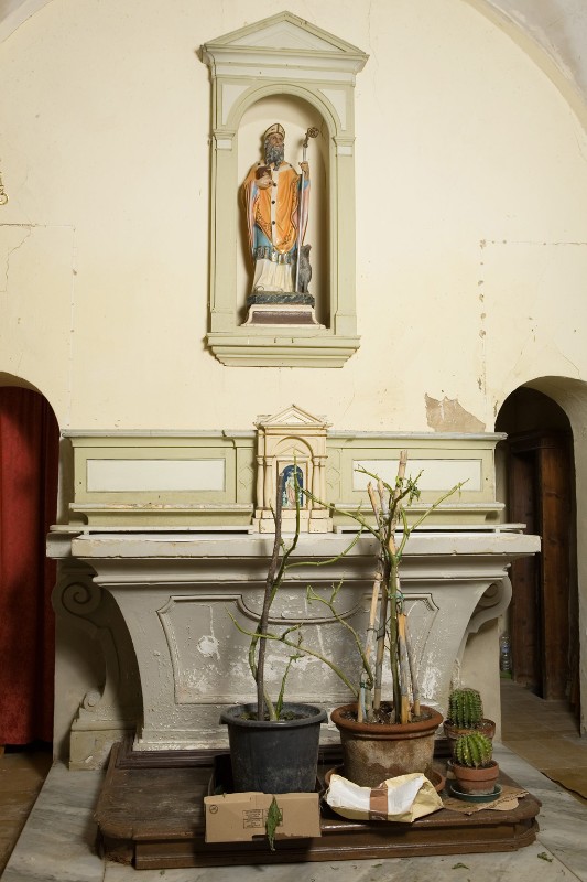 Maestranze romagnole sec. XVIII, Altare maggiore svasato con volute