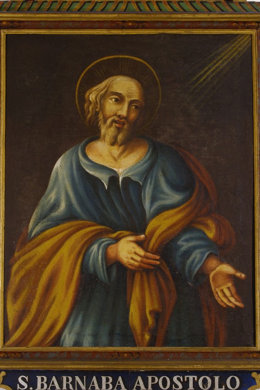 Ambito marradese sec. XIX, Dipinto di San Barnaba apostolo