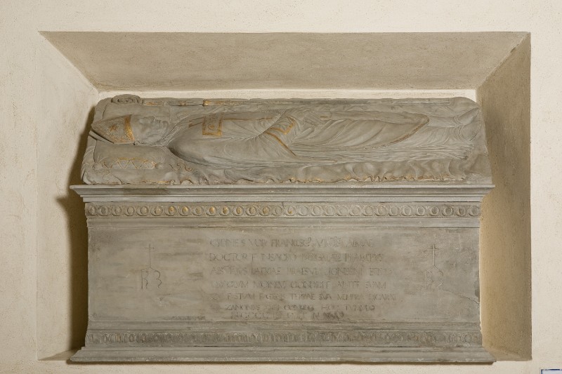 Maestranze italiane sec. XV, Monumento sepolcrale del Vescovo Francesco Zanelli
