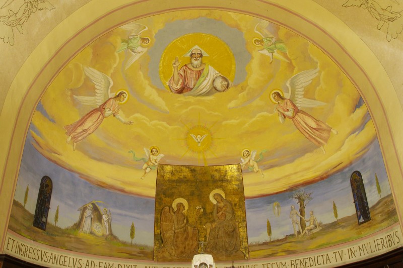 Pesarini M. (1962), Decorazione absidale con Dio Padre