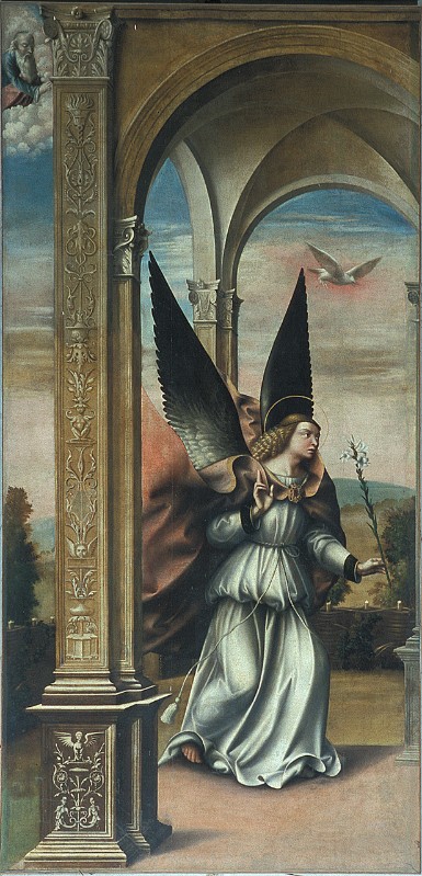 Bonaccioli G. inizio sec. XVI, Dipinto Arcangelo Gabriele