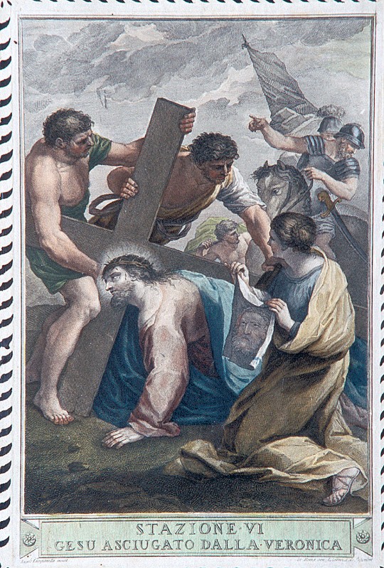Capellari A. (1872), Gesù asciugato dalla Veronica