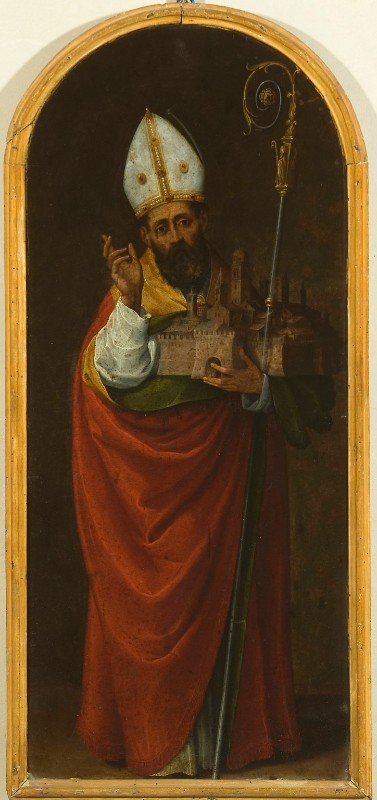 Cesi B. (1604), San Cassiano benedicente