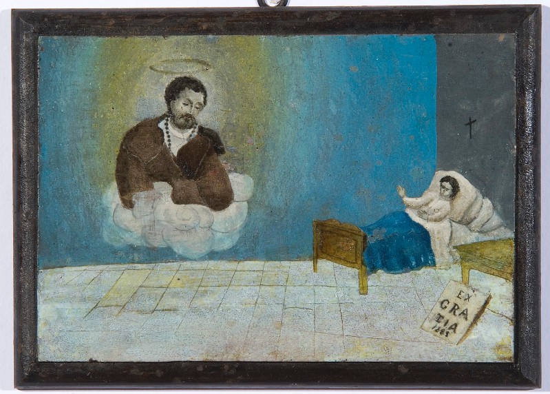 Ambito romagnolo (1882), Uomo allettato invoca il beato Labre