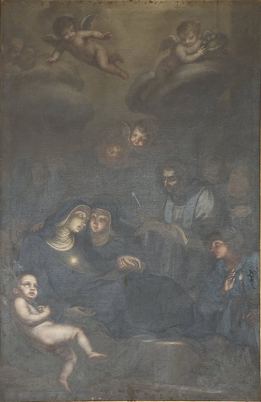 Bartolini G. (1723), Santa Giuliana Falconieri moribonda