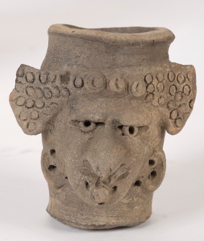 Cultura Jama-Coaque (?) secc. VII a.C.-V d.C., Vaso antropomorfo